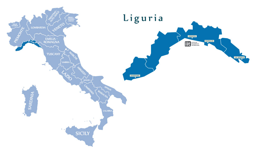 Liguria Map
